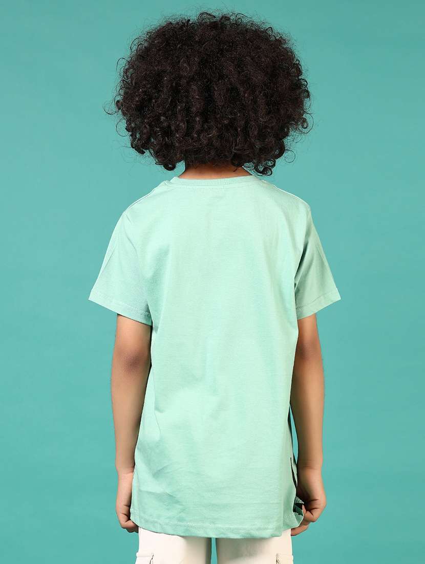olive cotton single jersey tshirt - 21707470 - Standard Image - 2