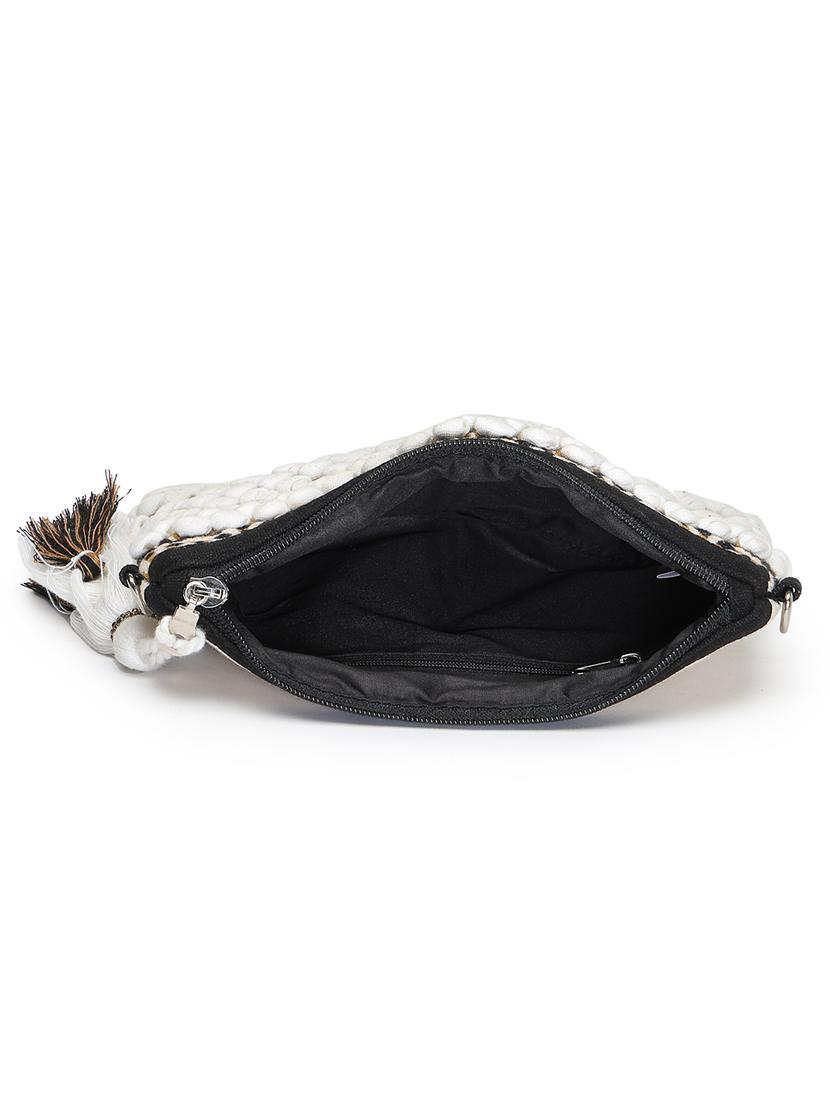 women black geometric sling bag - 21707568 - Standard Image - 2