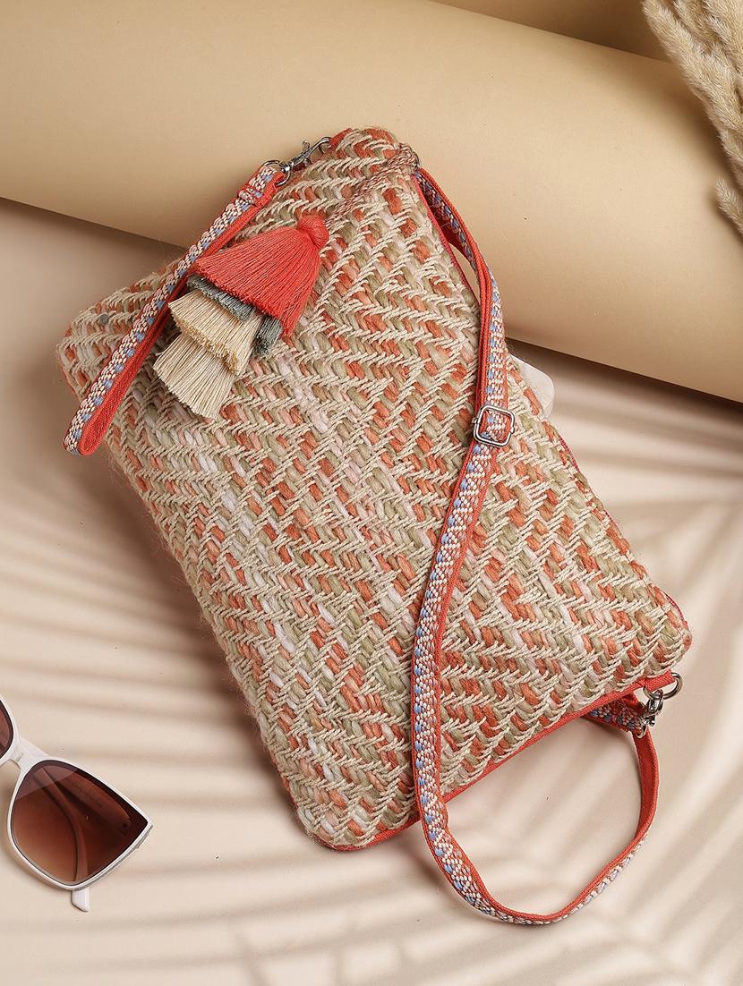 women coral self design sling bag - 21707570 - Zoom Image - 0