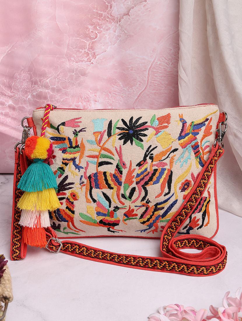 women coral quirky sling bag - 21707571 -  Zoom Image - 0