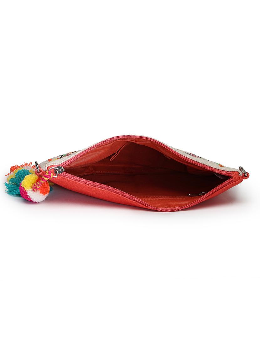 women coral quirky sling bag - 21707571 - Standard Image - 2