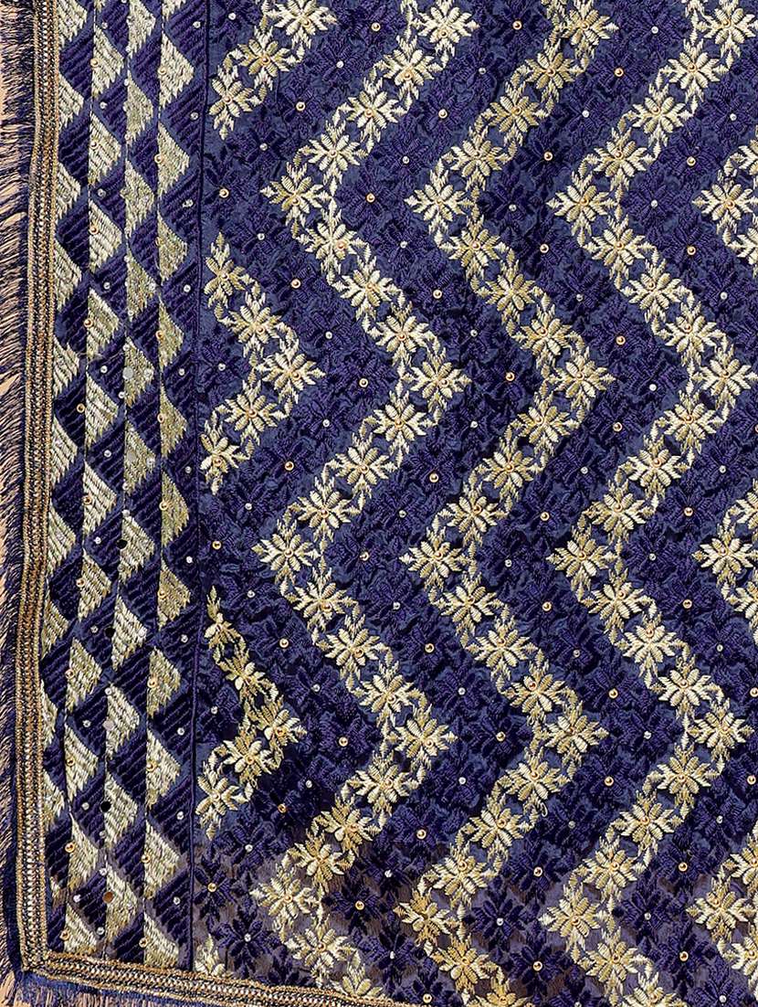 women phulkari dupatta with mirror work - 21707695 -  Standard Image - 7