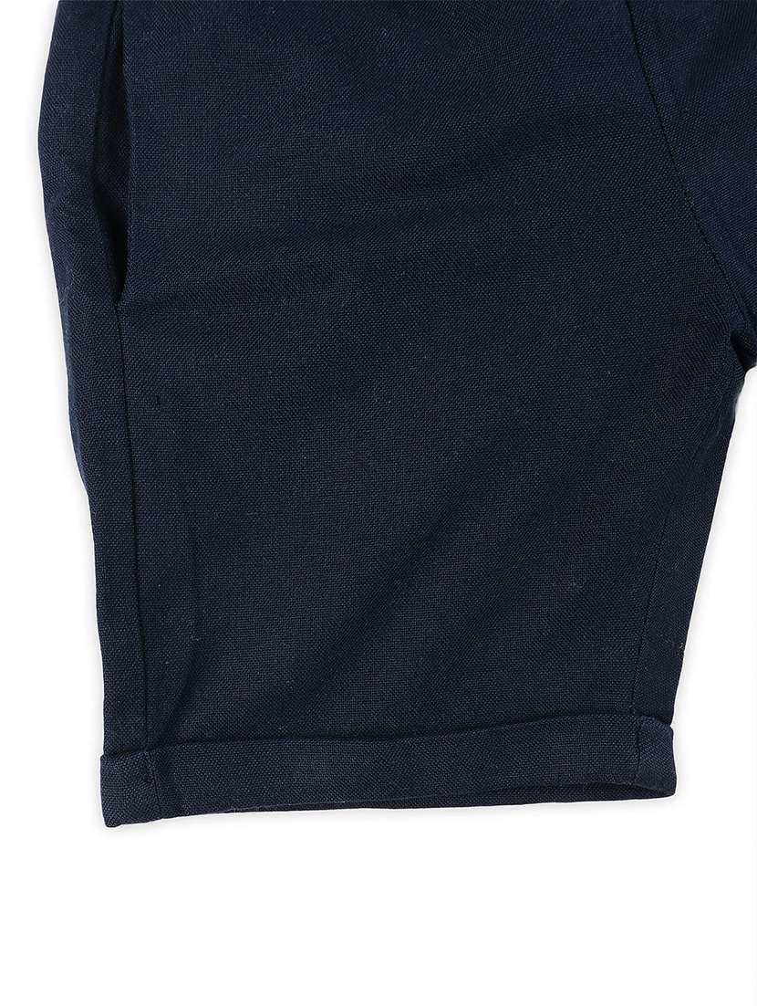 boys peach stripes shirts & shorts set - 21707856 -  Standard Image - 2