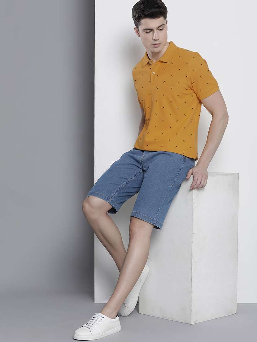 men short sleeves printed polo t-shirt - 21707890 -  Standard Image - 2