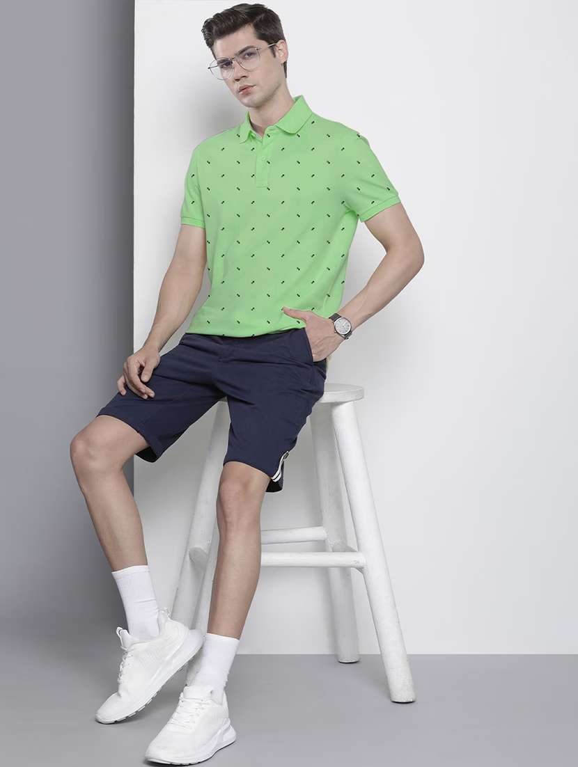 men short sleeves printed polo t-shirt - 21707894 -  Standard Image - 2