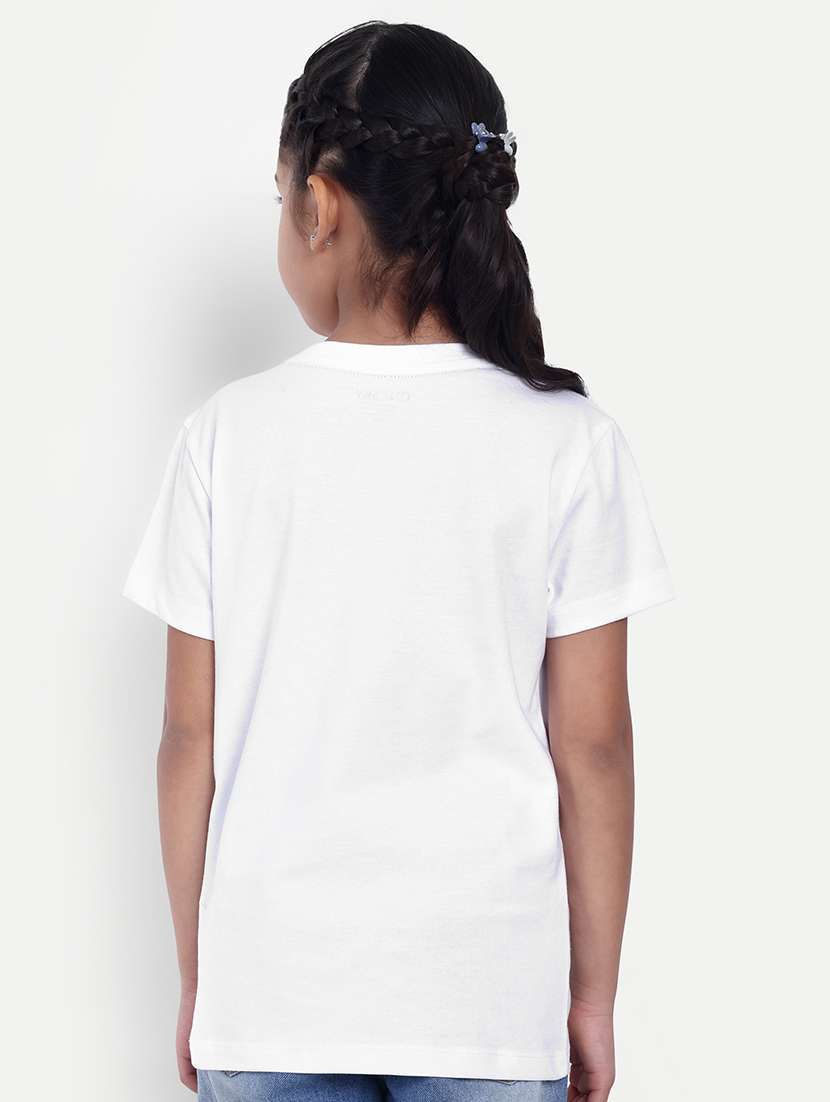 girls printed short sleeves tee - 21708604 -  Standard Image - 2