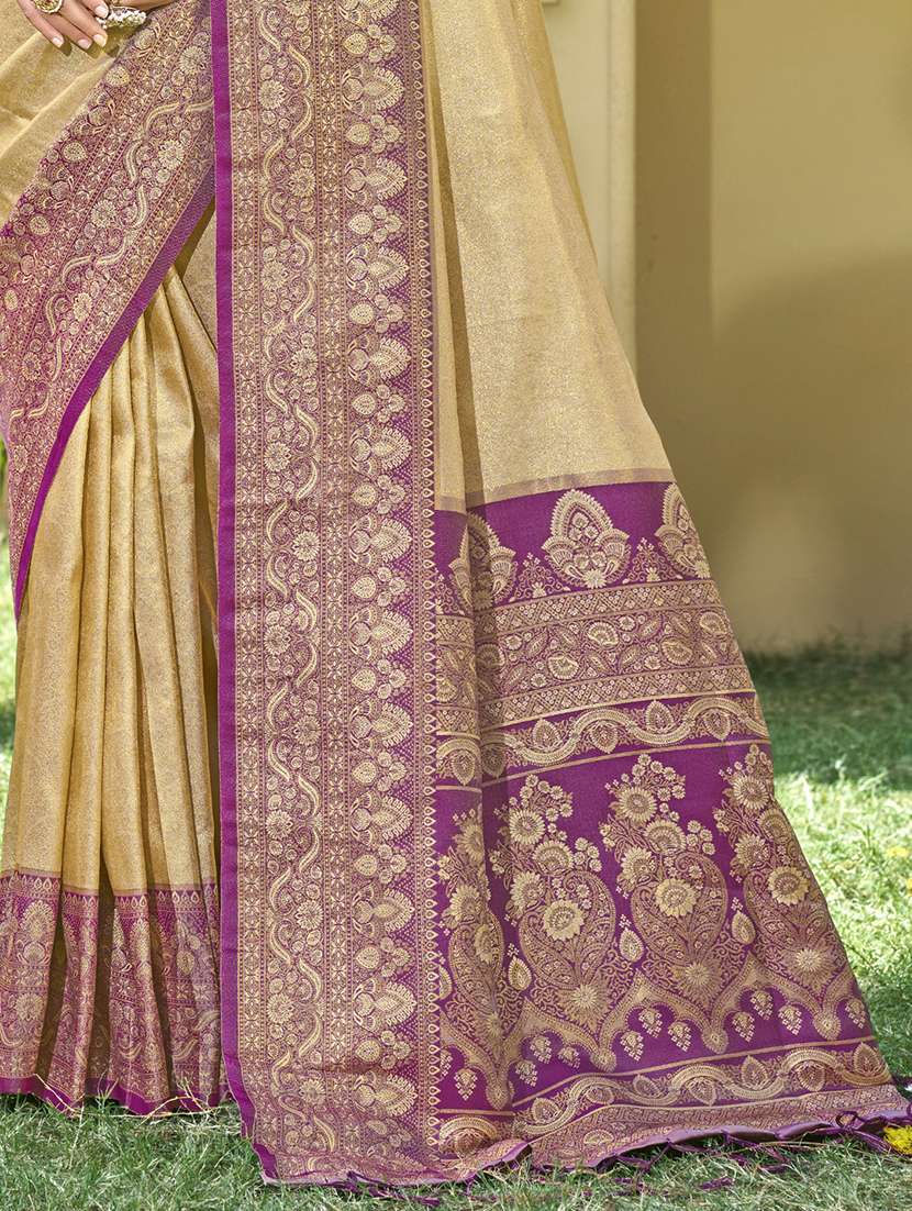 women self design banarasi saree with blouse - 21708858 -  Standard Image - 2