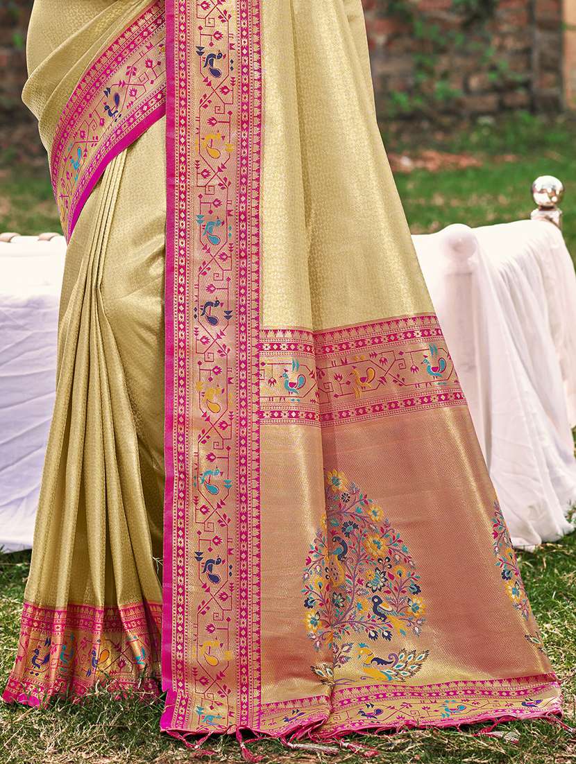 women self design paithani saree with blouse - 21708941 -  Standard Image - 2