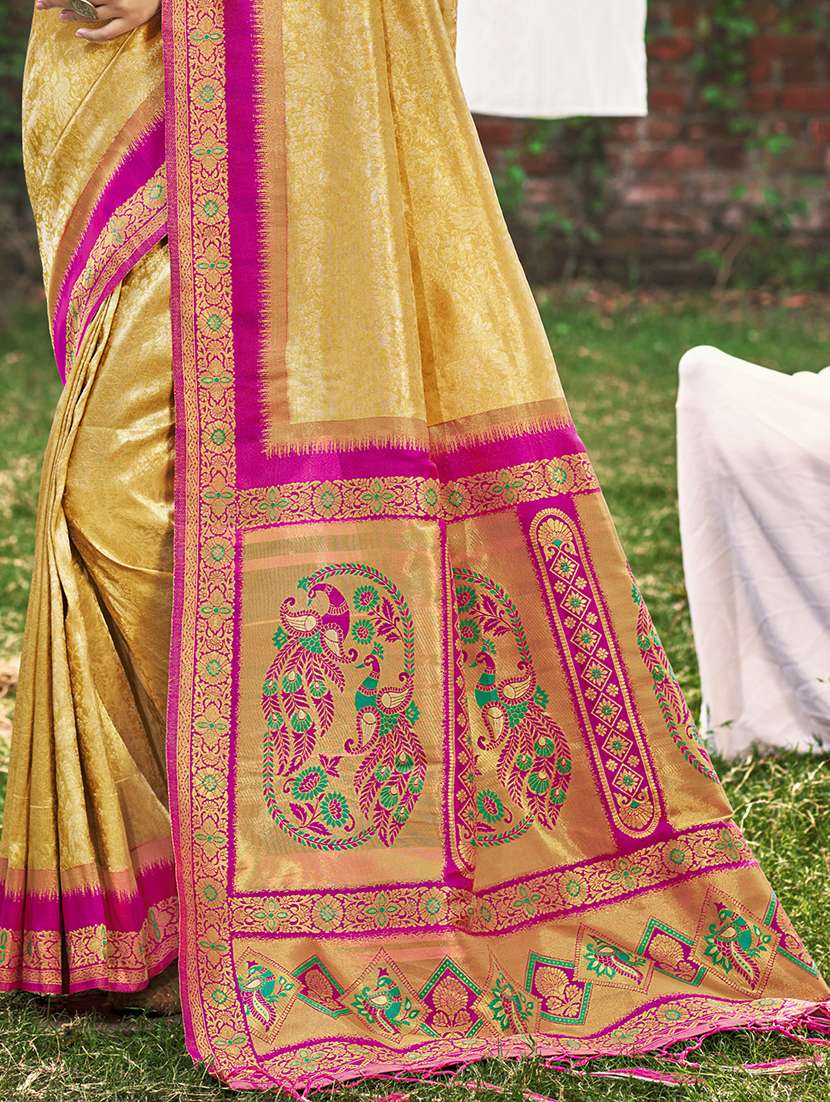 women self design banarasi saree with blouse - 21708955 -  Standard Image - 2