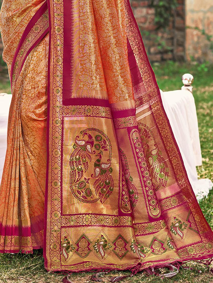 women self design banarasi saree with blouse - 21708956 - Standard Image - 2