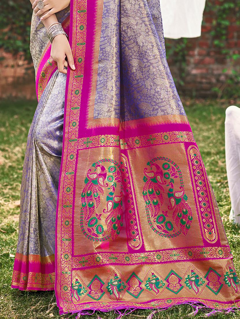 women self design banarasi saree with blouse - 21708958 - Standard Image - 2