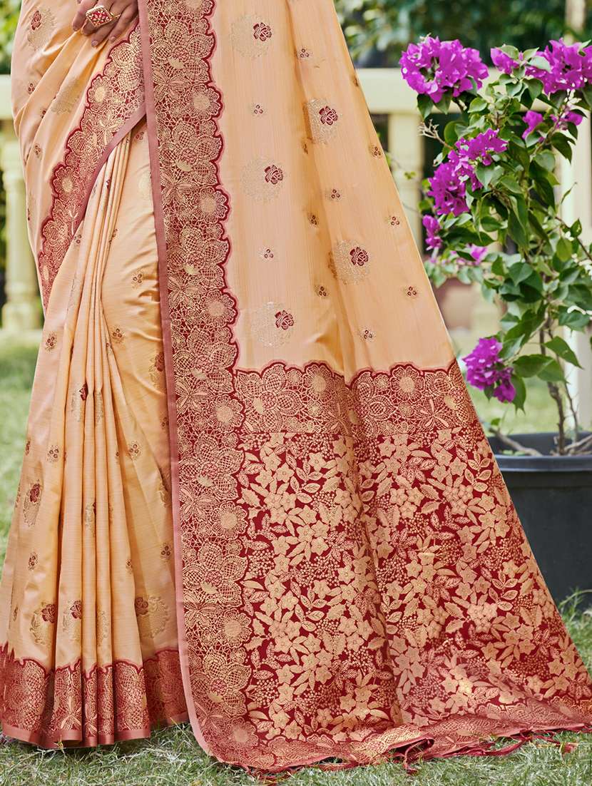 women self design banarasi saree with blouse - 21708972 -  Standard Image - 2