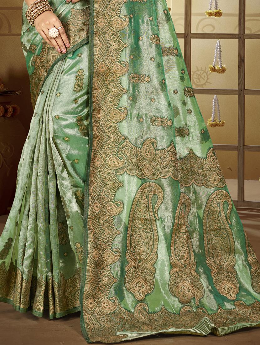 women self design banarasi saree with blouse - 21709011 - Standard Image - 2