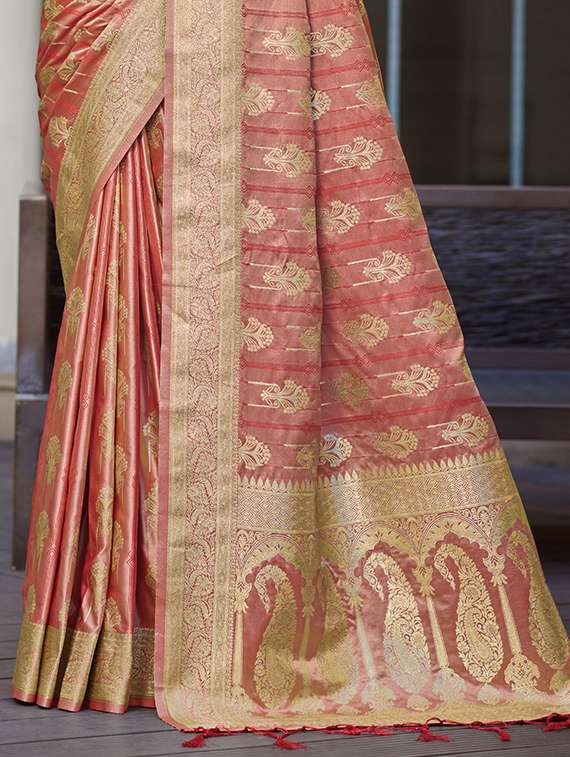 women self design banarasi saree with blouse - 21709017 -  Standard Image - 2