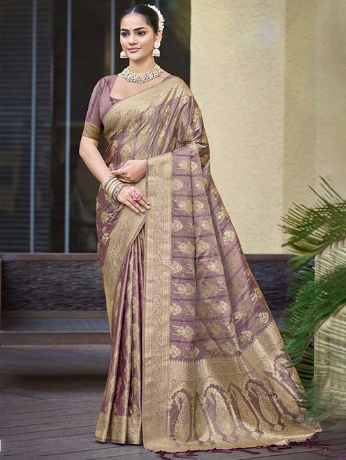 women self design banarasi saree with blouse - 21709019 - Standard Image - 0