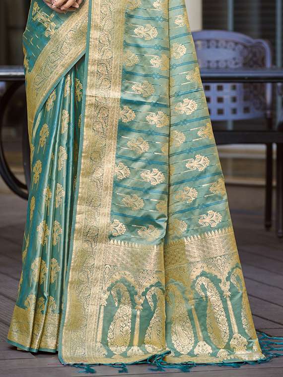women self design banarasi saree with blouse - 21709020 -  Standard Image - 2