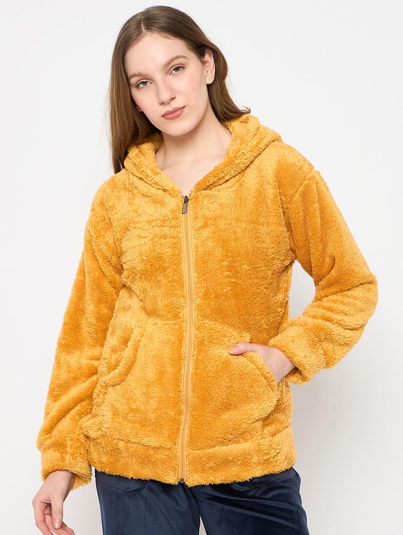 women long sleeves plain sweatshirt - 21709289 - Zoom Image - 0