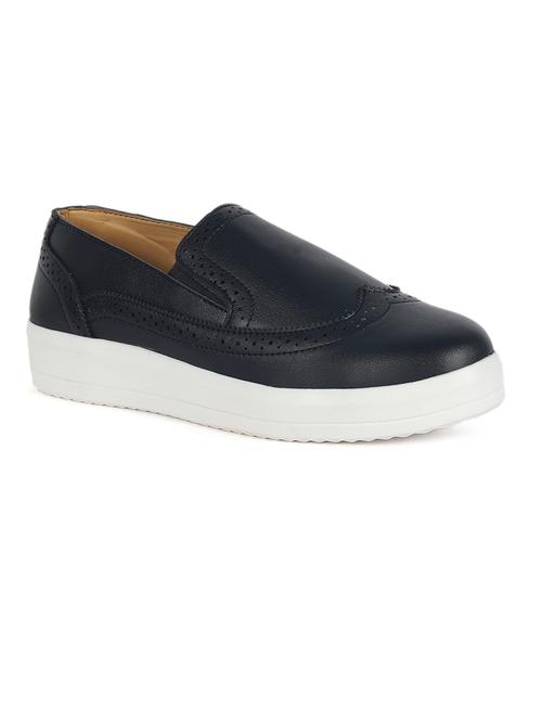women black slip on casual shoes - 21709374 - Standard Image - 0