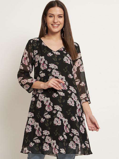 women floral print  a-line dress - 21709731 -  Standard Image - 0