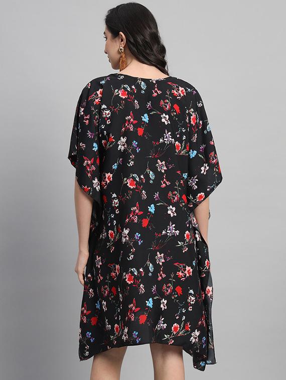 women printed relaxed fit kaftan dress - 21709745 - Standard Image - 2
