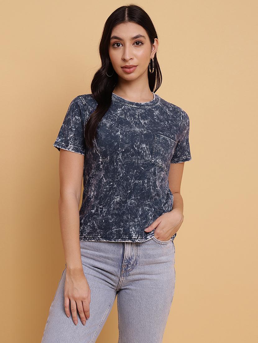 women printed short sleeves t-shirt - 21709876 - Zoom Image - 0