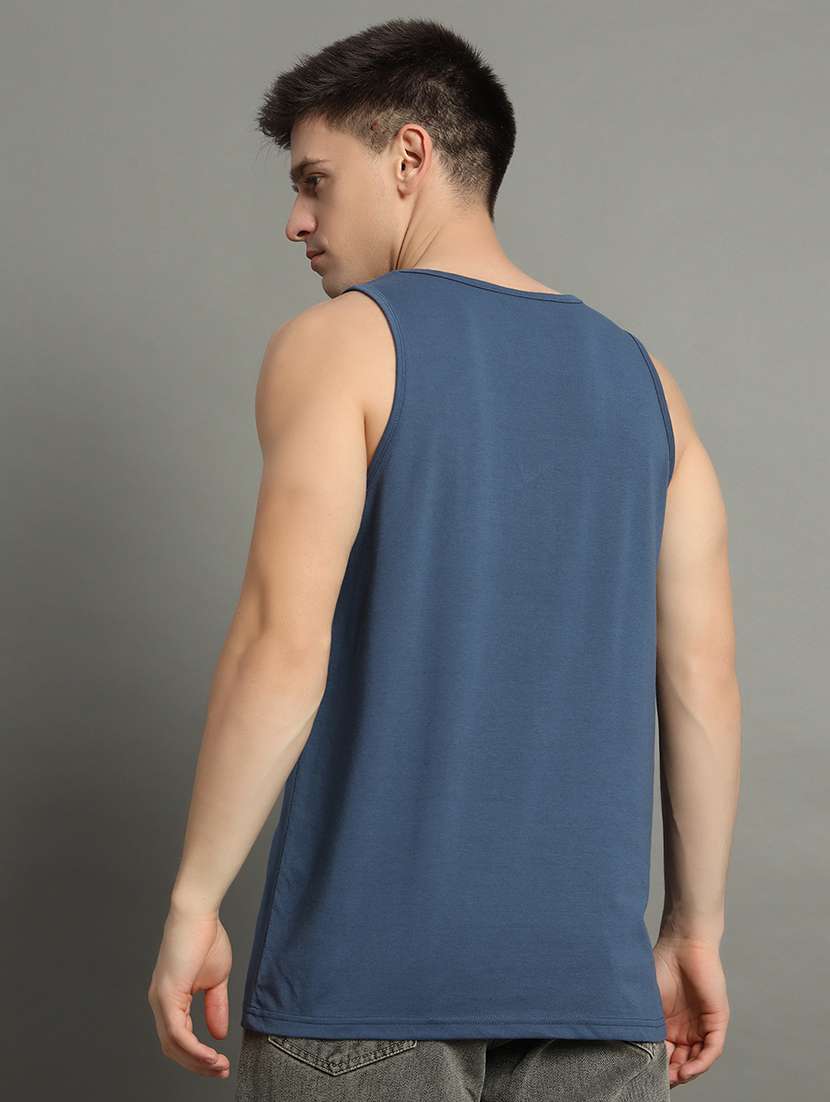 men typographic print round neck t-shirt - 21709946 -  Standard Image - 2