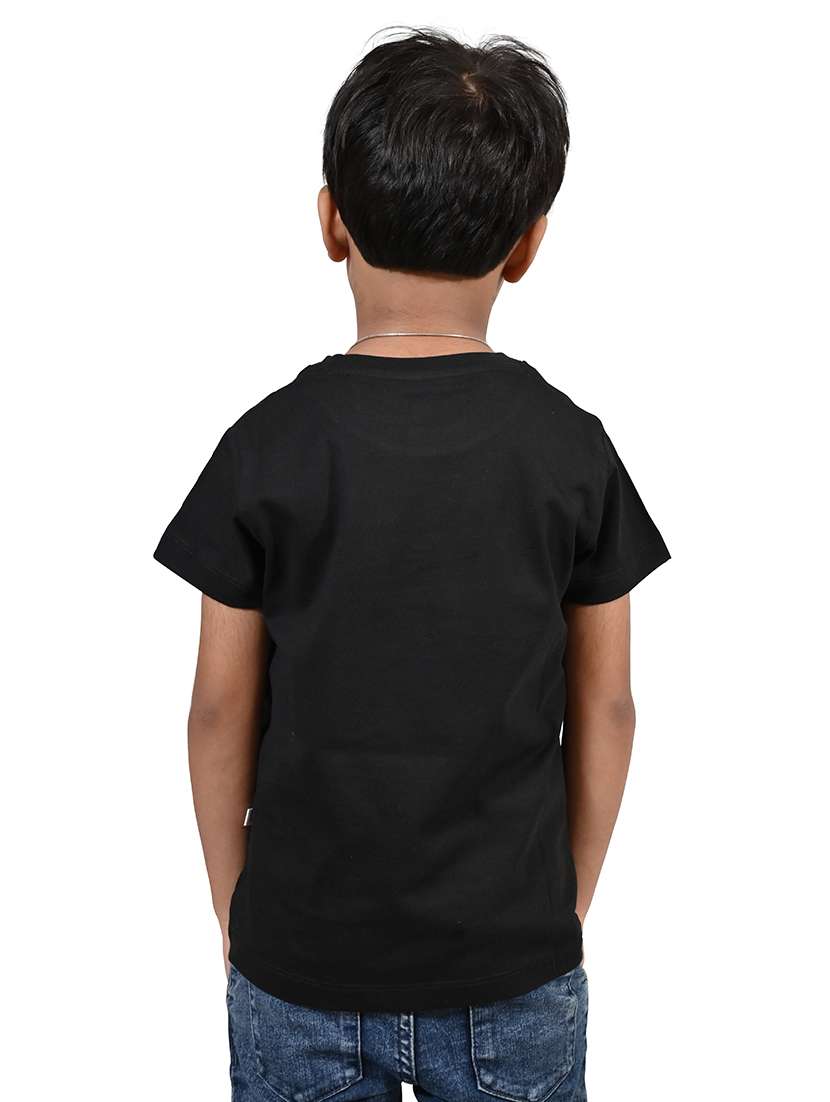 boys printed round neck t-shirt - 21710159 -  Standard Image - 2