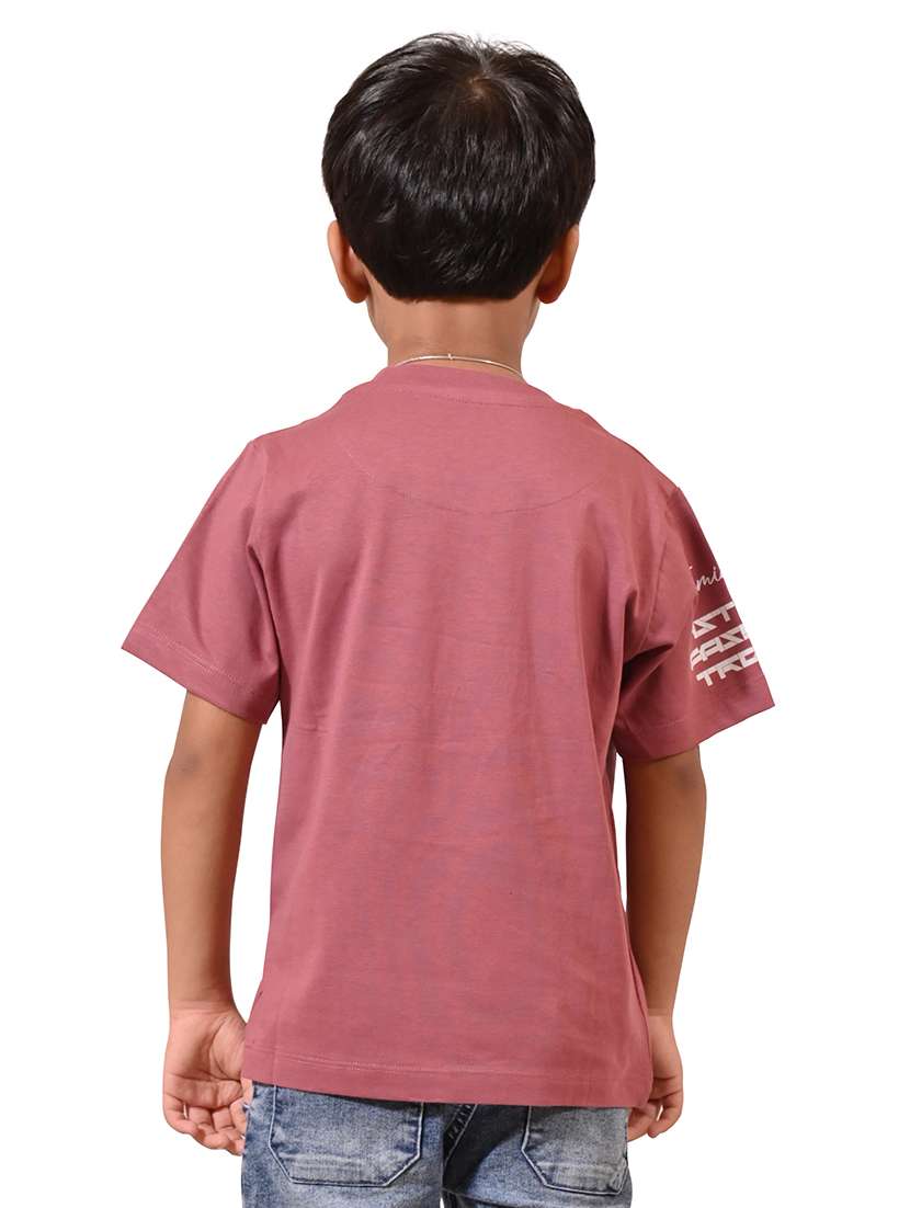 boys printed round neck t-shirt - 21710168 - Standard Image - 2