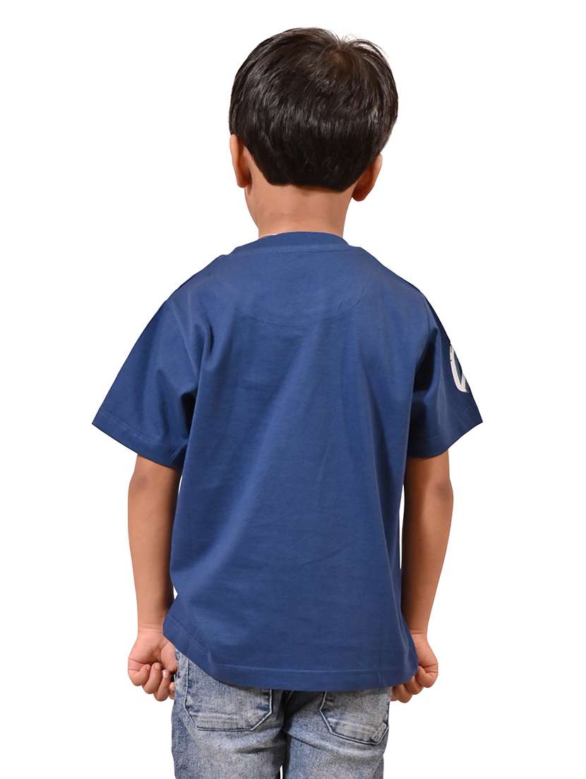 boys printed round neck t-shirt - 21710169 - Standard Image - 2