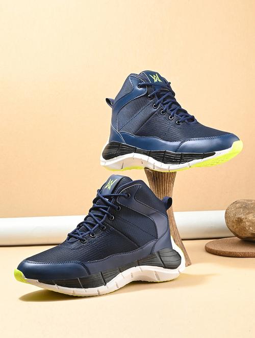 men solid running sport shoes - 21710333 - Standard Image - 0