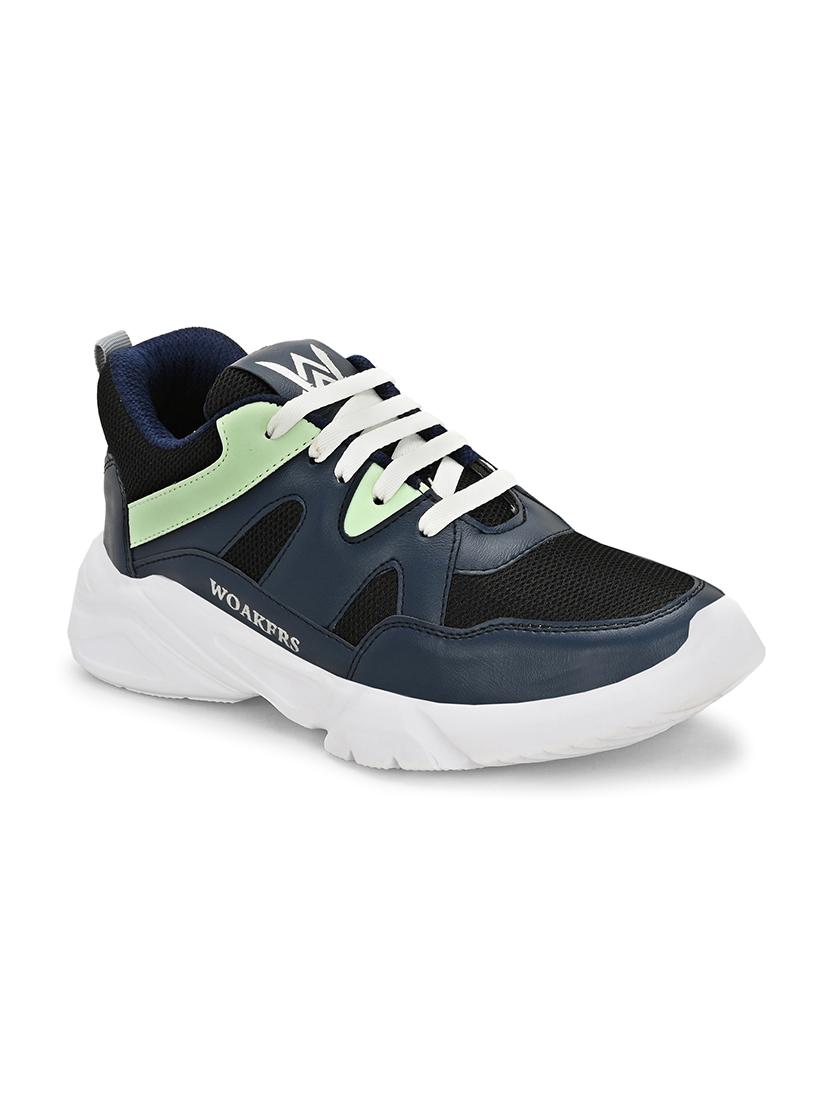 men color block running sport shoes - 21710341 - Standard Image - 2
