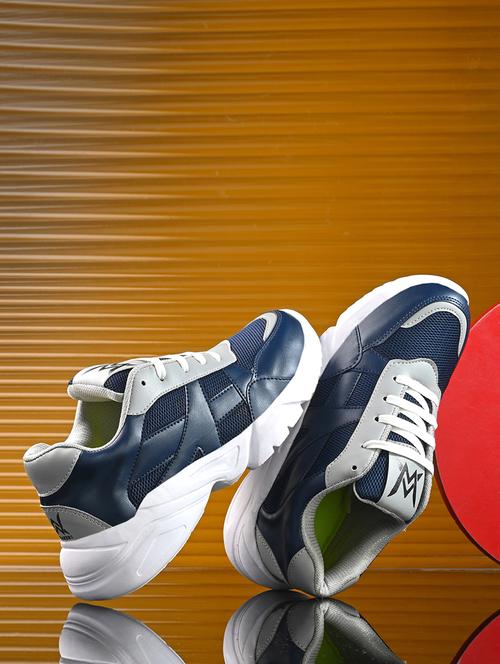 men color block running sport shoes - 21710342 -  Standard Image - 0
