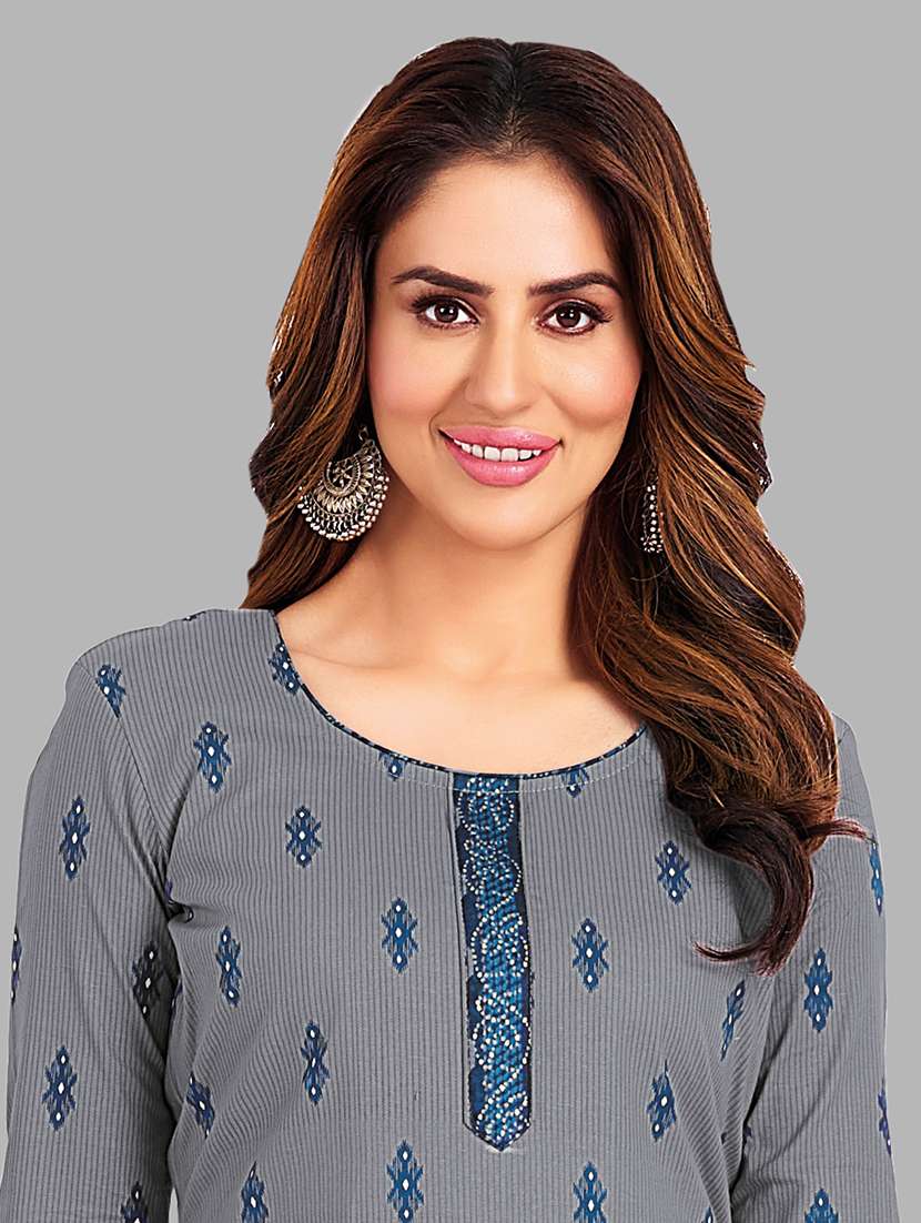 women printed 3-piece unstitched dress material - 21710746 - Standard Image - 2