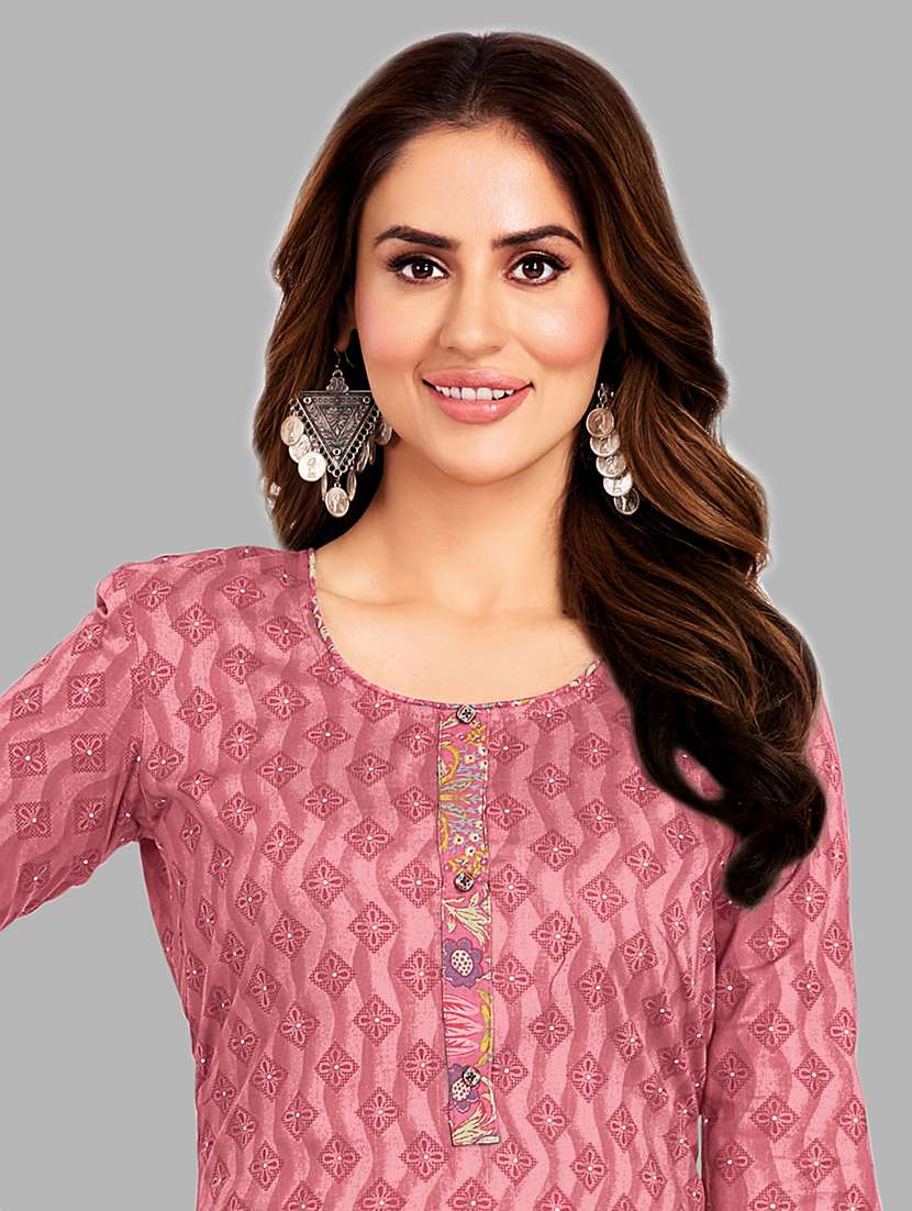 women printed 3-piece unstitched dress material - 21710773 -  Standard Image - 2