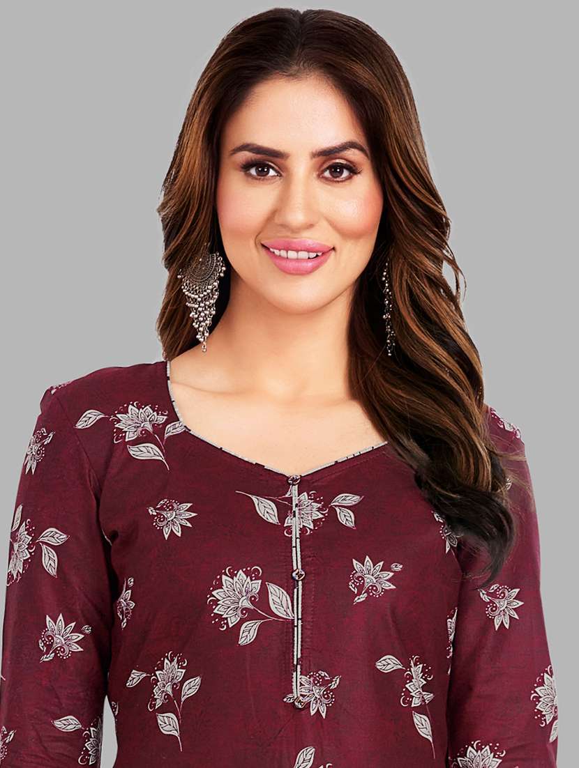 women printed 3-piece unstitched dress material - 21710778 - Standard Image - 2