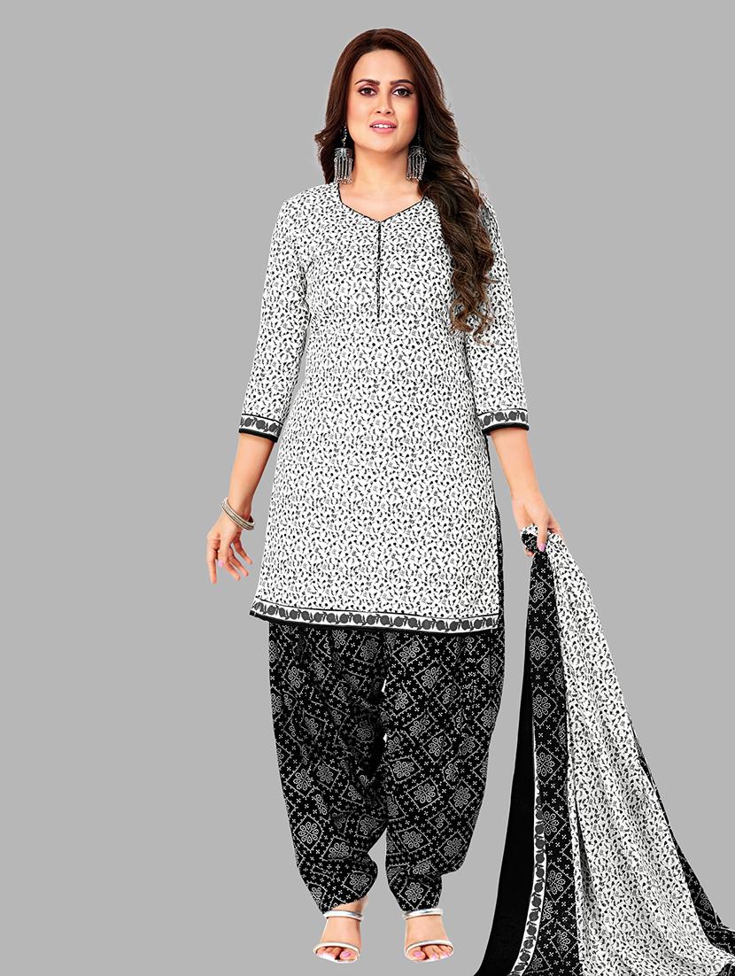 women printed 3-piece unstitched dress material - 21710793 - Zoom Image - 0