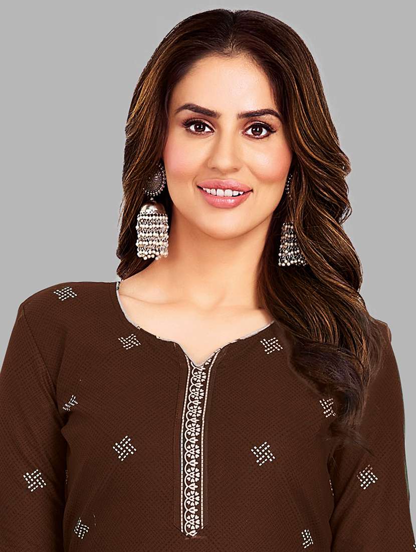 women printed 3-piece unstitched dress material - 21710803 -  Standard Image - 2