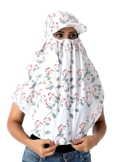 women printed cap scarf - 21710820 -  Standard Image - 0