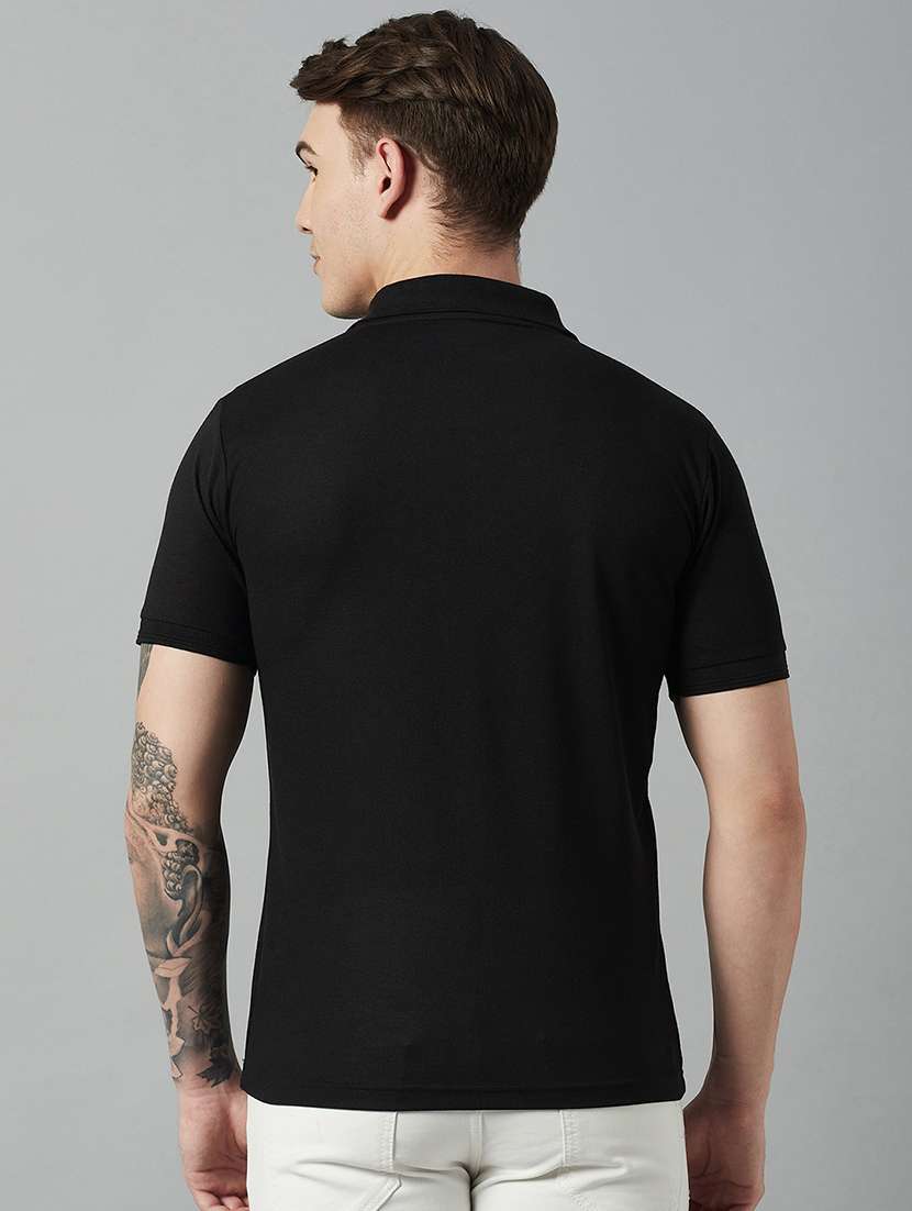 men short sleeves plain polo t-shirt - 21710895 -  Standard Image - 2