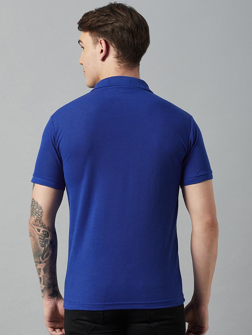 men short sleeves plain polo t-shirt - 21710903 - Standard Image - 2