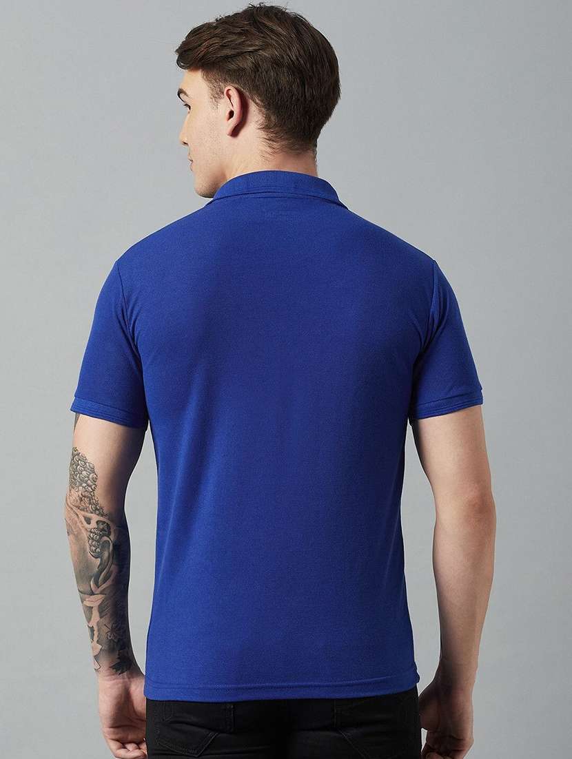 men short sleeves plain polo t-shirt - 21710903 -  Standard Image - 2