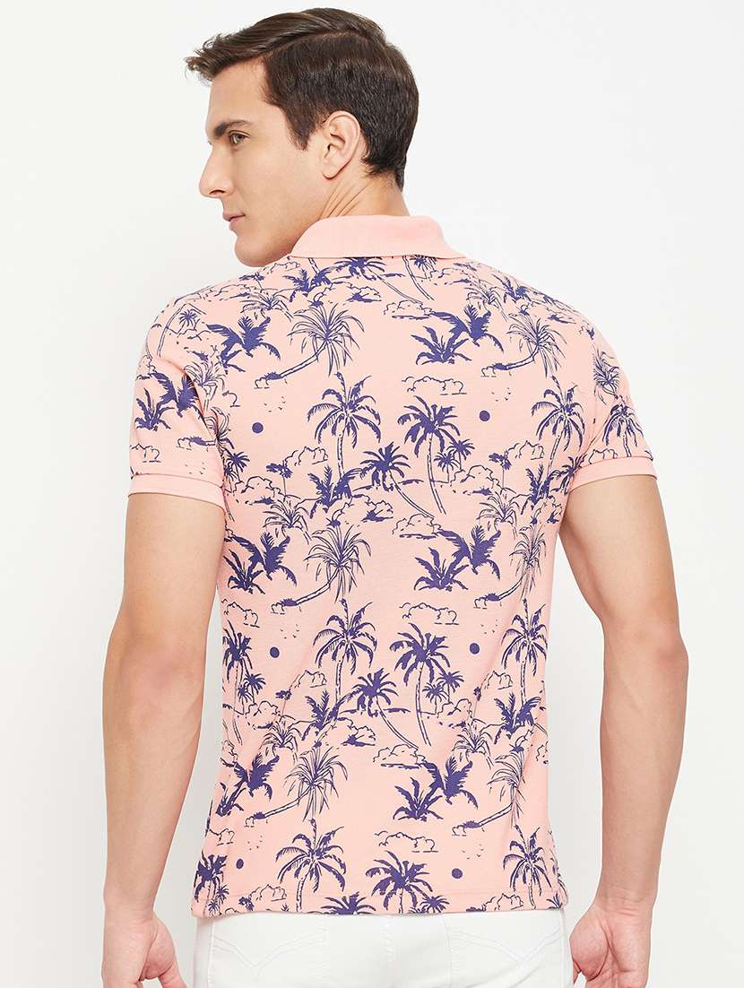 men short sleeves printed polo t-shirt - 21710920 -  Standard Image - 2