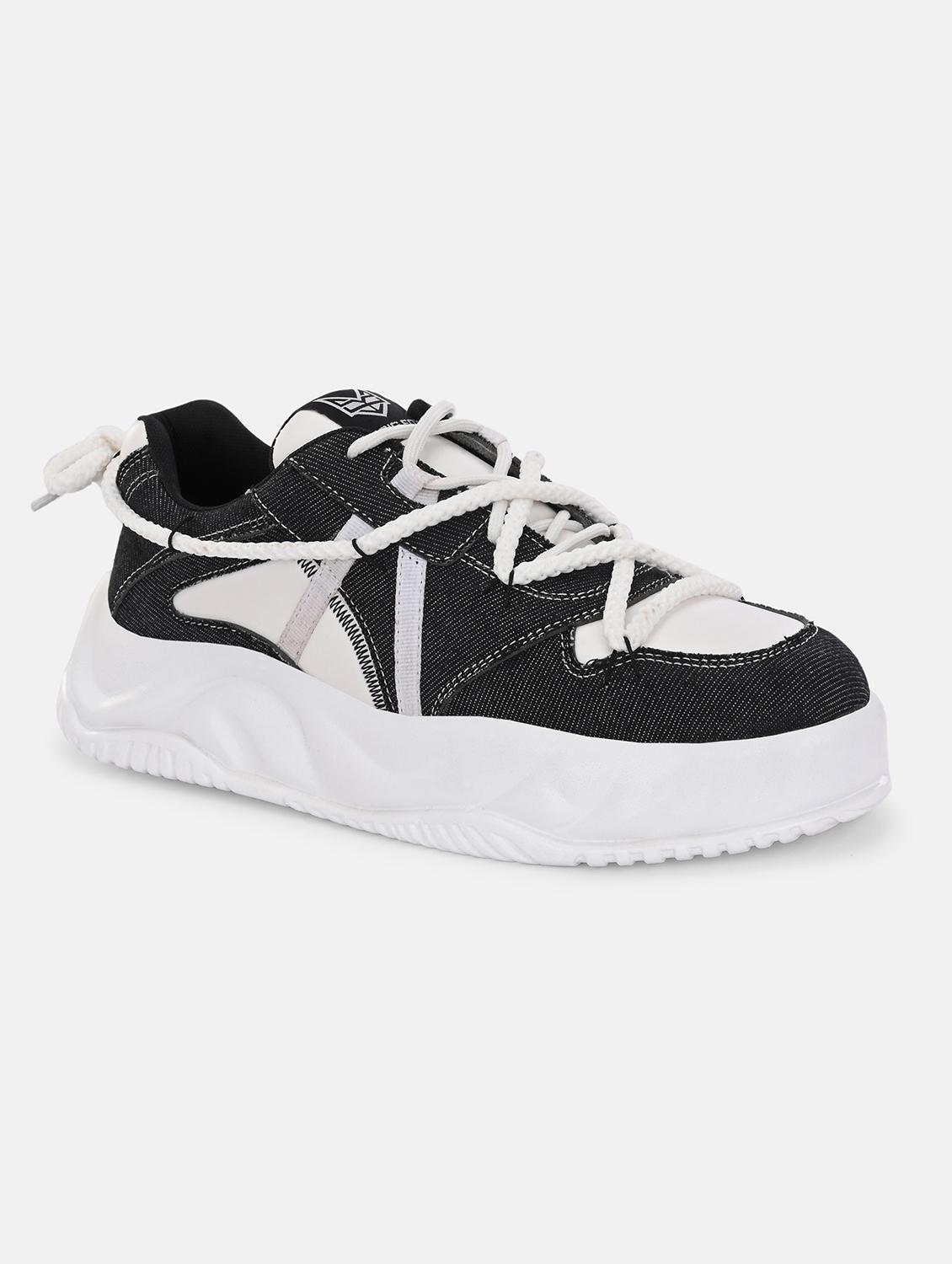 men black lace up casual shoes - 21710953 - Zoom Image - 0