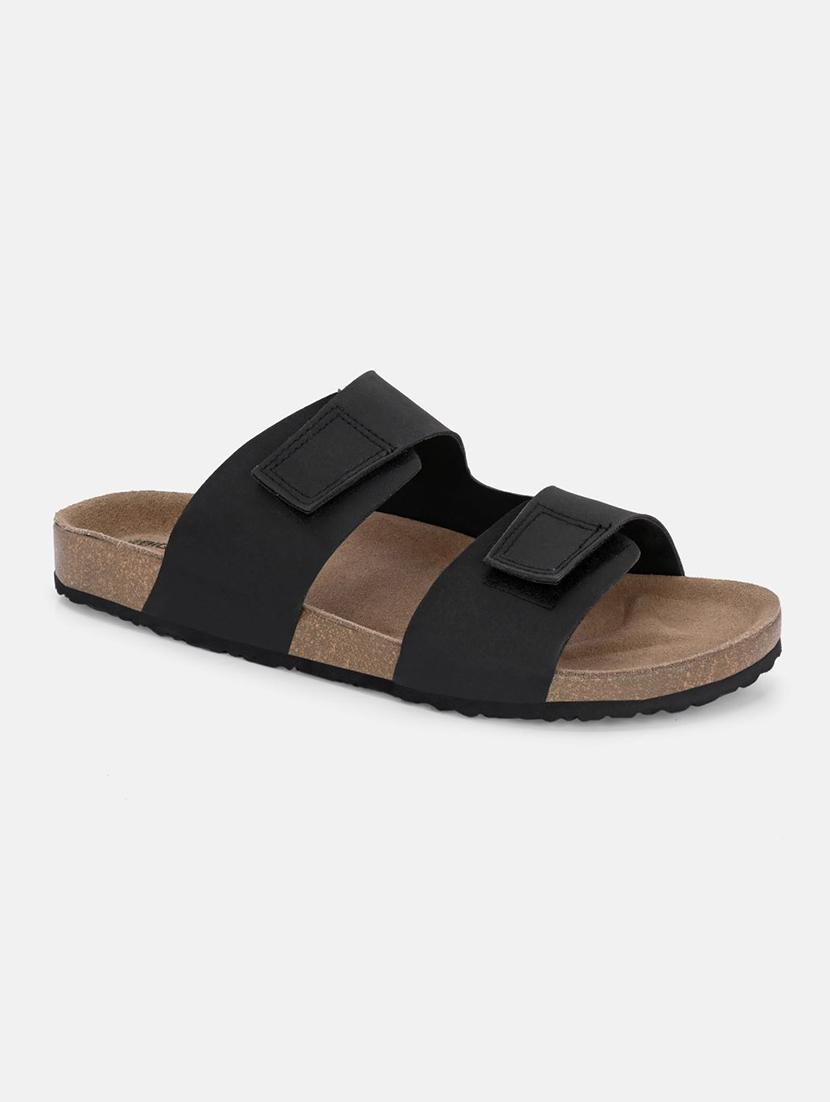 men solid slip on sandal - 21711000 - Zoom Image - 0