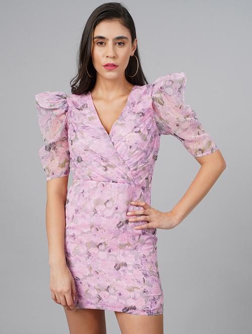 women printed bodycon dress - 21711588 -  Standard Image - 0