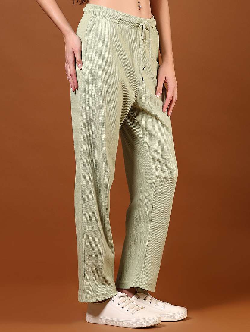 women neo mint solid mid rise track pant - 21711677 - Standard Image - 2