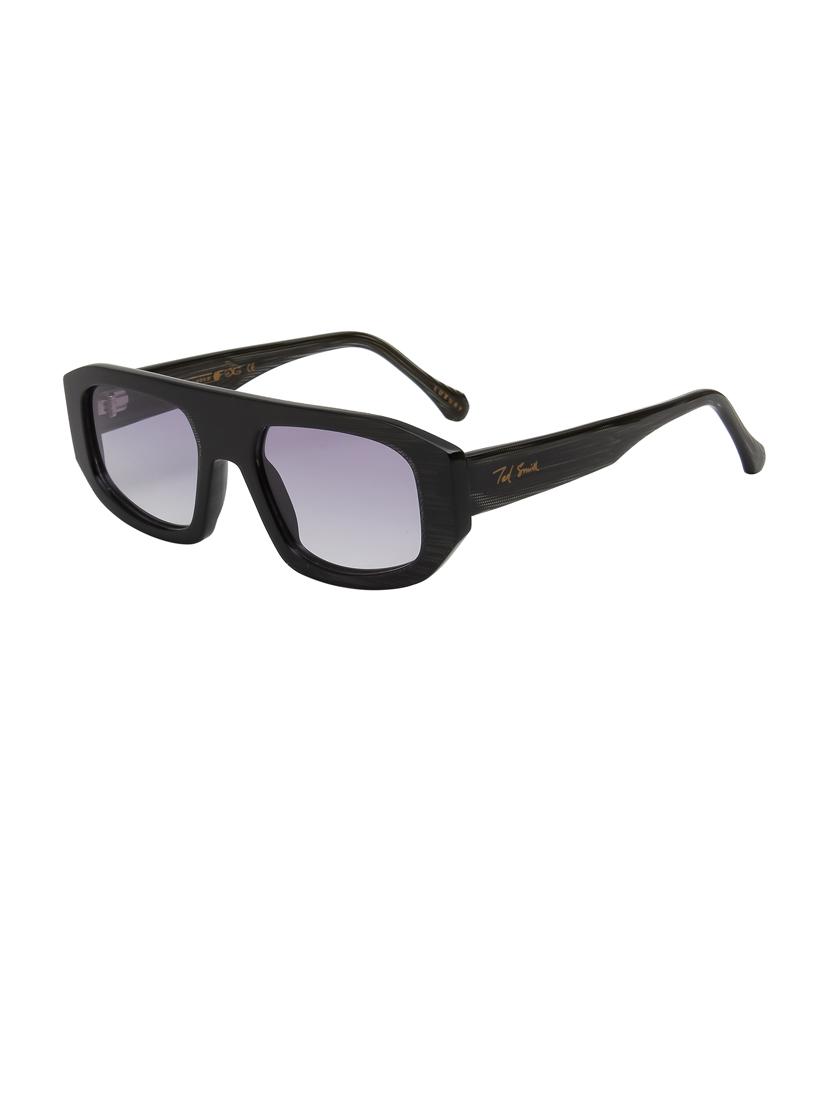 ted-smith unisex grey graded premium italian acetate sunglasses with polarized lenses for men & women - 21711827 - Standard Image - 2