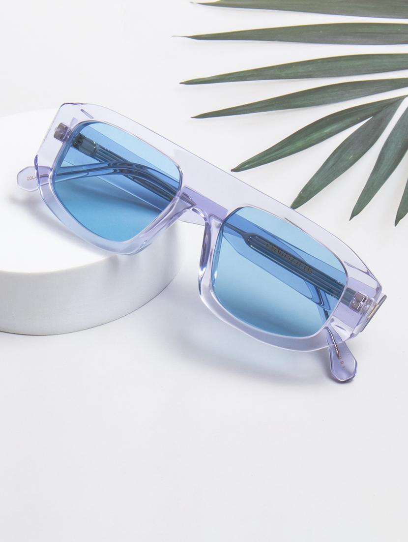 ted-smith unisex candy blue premium italian acetate sunglasses with polarized lenses for men & women - 21711828 - Zoom Image - 0