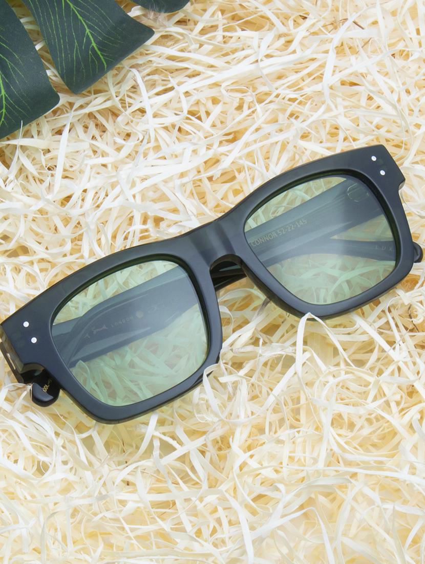 ted-smith unisex green premium italian acetate sunglasses with polarized lenses for men & women - 21711836 - Zoom Image - 0