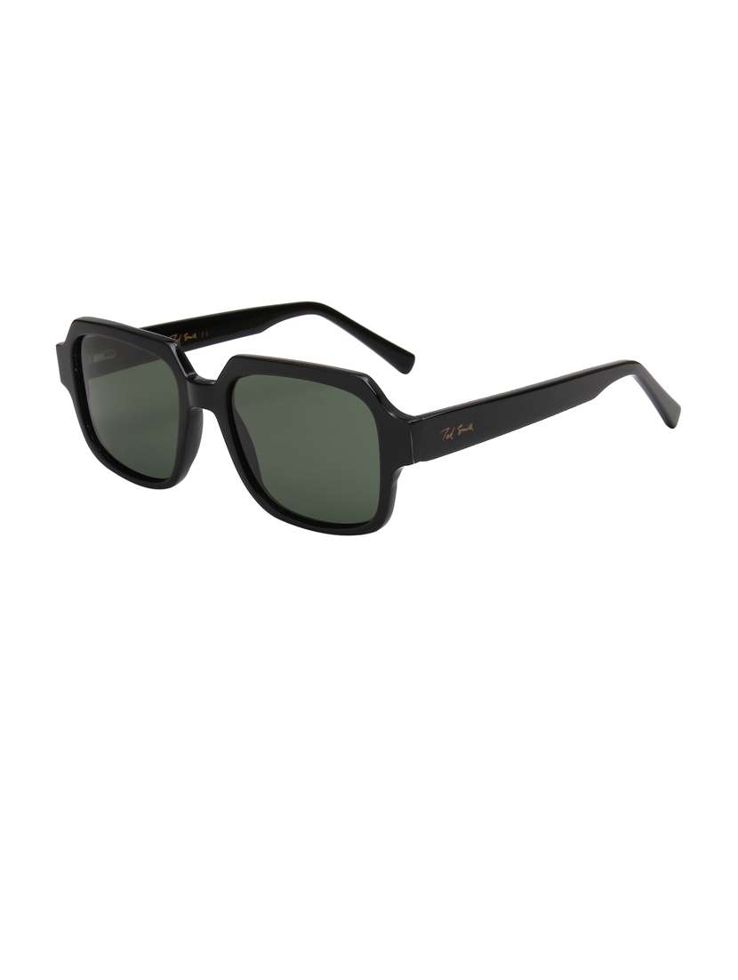 ted-smith unisex green premium italian acetate sunglasses with  polarized lenses for men & women - 21711838 -  Standard Image - 2